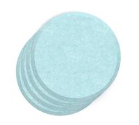 Sch! Acoustic Wall Tile - Set of 4 - Bevelled Edge - Circle - Sky Light Blue