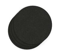 Sch! Acoustic Wall Tile - Set of 4 - Square Edge - Circle - Raven Black