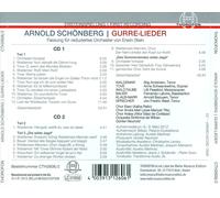 SCH”NBERG: GURRE-LIEDER NEW CD