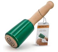 Schaaf Wood Carving Tools 15oz Small Wooden Mallet | Wood Tools Woodworking | Wood Hammer | Comfortable Handle Reduces Hand Fatigue | Urethane Reducer Noise, Absorbs Force to Protect Woodworking Tools