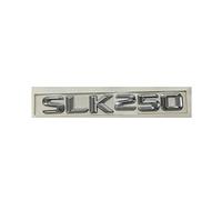 SCHAAN Chrome " SLK 250" Car Trunk Rear Letters Word Badge Emblem Letter Decal Sticker Compatible With Mercedes Benz SLK250 Car Stickers