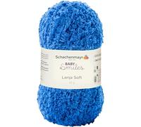Schachenmayr baby smiles, Lenja soft, hand knitting yarn, crochet yarn, baby yarn, 9807560, wool, jeans colour, 14 x 6 x 6 cm