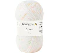 Schachenmayr Bravo 9801211-08330 Natural Neon Tweed Hand Knitting Yarn, Crochet Yarn