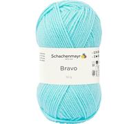 Schachenmayr Bravo 9801211-08366 Hand Knitting Yarn, Mint Blue