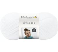 Schachenmayr Bravo Big, hand knitting yarn, 9807705, wool, White, 23 x 8.1999999999999993 x 10 cm
