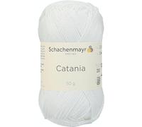 Schachenmayr Catania, 50G White Hand Knitting Yarns