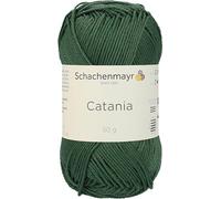 Schachenmayr Catania 9801210 Hand Knitting Wool/Yarn Crochet Yarn Cotton, wool, Tannenbaum, 28 x 12 x 10 cm