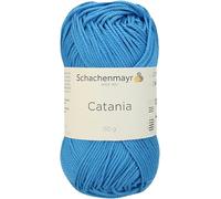 Schachenmayr Catania Hand Knitting Wool/Yarn Cotton, 11.5 x 6 cm, Cotton, Capri, 11,5 x 5,2 x 6 cm