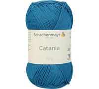 Schachenmayr Catania Hand Knitting Wool/Yarn Cotton, 11.5 x 6 cm, Cotton, ocean, 11,5 x 5,2 x 6 cm