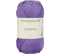 Schachenmayr Catania Hand Knitting Wool/Yarn Cotton, 11.5 x 6 cm, violett, 11,5 x 5,2 x 6 cm