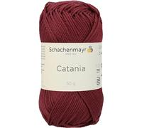 Schachenmayr Hand Knitting Yarns Catania, 50G Burgundrot, 11.5 x 5.2 x 6 cm
