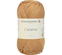 Schachenmayr Hand Knitting Yarns Catania, 50G Camel, 11.5 x 5.2 x 6 cm