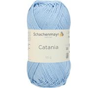Schachenmayr Hand Knitting Yarns Catania, 50G Hellblau, 11.5 x 5.2 x 6 cm
