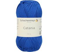 Schachenmayr Hand Knitting Yarns Catania, 50G Royal, 11.5 x 5.2 x 6 cm