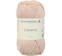 Schachenmayr Hand Knitting Yarns Catania, 50G Soft Apricot, 11.5 x 5.2 x 6 cm