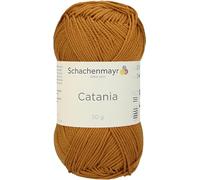 Schachenmayr Hand Knitting Yarns Catania, 50G Zimt, 11.5 x 5.2 x 6 cm