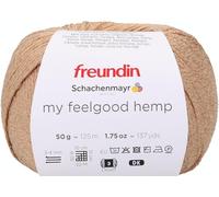 Schachenmayr My Feelgood Hemp 50 g Sand Hand Knitting Yarn