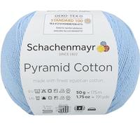 Schachenmayr Pyramid Cotton, 50 g Light Blue Hand Knitting Yarn