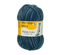 Schachenmayr Regia 4-Ply Colour 100 g, 9801269-01175, Colour: Turchino Marble, Hand Knitting Yarn