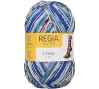 Schachenmayr Regia 6-Ply Colour, 150 g Snowstorm Colour Hand Knitting Yarn