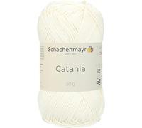 Schachenmayr since 1822 Catania Natural 9801210-00105 hand knitting yarn, crochet yarn, 100% cotton (11.5 x 5.2 x 6 cm)