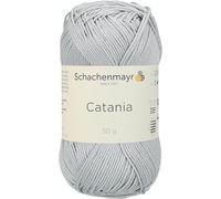 Schachenmayr since 1822 Yarn, 100% Cotton, Nebel, 11.5 x 5.2 x 6 cm