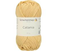 Schachenmayr since 1822 Yarn, Cotton, Honey, 11.5 x 5.2 x 6 cm