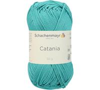 Schachenmayr since 1822 Yarn, Cotton, Jade Green, 11.5 x 5.2 x 6 cm