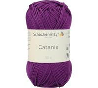 Schachenmayr since 1822 Yarn, Cotton, Phlox Purple, 11.5 x 5.2 x 6 cm