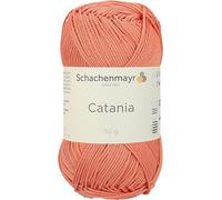Schachenmayr since 1822 Yarn, Cotton, Scampi Orange, 11.5 x 5.2 x 6 cm