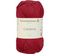 Schachenmayr since 1822 Yarn, Cotton, Strawberry, 11.5 x 5.2 x 6 cm