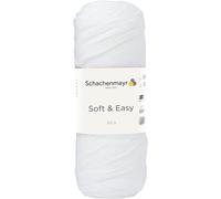 Schachenmayr Soft & Easy Hand Knitting Yarn, wool, White, 42 x 36 x 7 cm