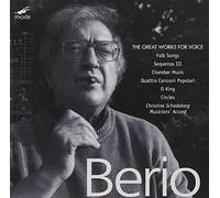 Schadeberg/Musicians Accord - Luciano Berio: The Great Works for Voice