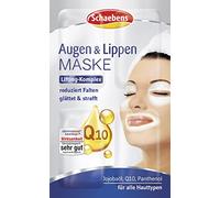Schaeben's eye and lip mask reduces wrinkles, smoothes and strengthens with jojoba oil, Q10 and panthenol for all skin types