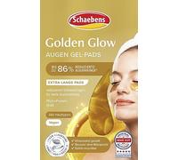 Schaebens Golden-Glow Eye Gel Pads - Multi Effect - Reduce Dark Circles and Swelling Vegan