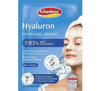 Schaebens Hyaluronic Hydrogel Mask - Mega Booster provides intensive moisture and cushions With hyaluronic acid, tiger grass and panthenol for all skin types.