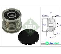 INA 535 0001 10 Alternator clutch pulley
