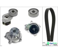 INA 529 0330 30 Water Pump + V-Ribbed Belt Kit