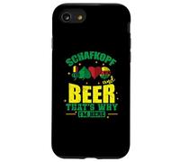 Schafkopf and Beer that's why I'm here Case for iPhone SE (2020) / 7/8