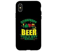 Schafkopf and Beer that's why I'm here Case for iPhone X/XS