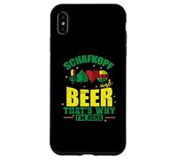 Schafkopf and Beer that's why I'm here Case for iPhone XS Max