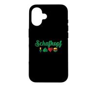 Schafkopf Colors from German Hand Playing Cards Case for iPhone 16