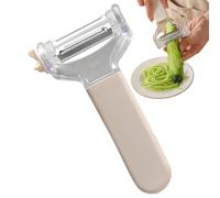 Schaler for Kitchen | Partial Set for Fruit Cutting | 2PCS Saucer Set | Fruit, Potato, Zucchini, Carrots, Pears, Tomatoes and Peaches for Everyday Cooking and