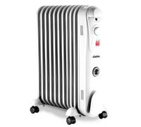Schallen Portable Electric Slim Oil Filled Radiator Heater With Adjustable Temperature Thermostat 2500W 11 Fin