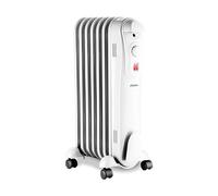 Schallen Portable Electric Slim Oil Filled Radiator Heater with Adjustable Temperature Thermostat, 3 Heat Settings & Safety Cut Off (1500W | 7 Fin)