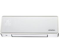 Schallen Wall Mounted Overdoor Heater With Timer & Led Display Remote Ptc Oscillating Fan