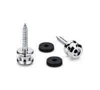 Schaller Buttons for S-Locks Strap Locks Set of 2 (Chrome)
