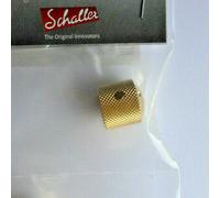 Schaller Dome Speed Knob Brass with Marking Gold