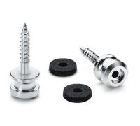 Schaller Guitar S-Lock Endpin and Screw only / Pair Satin Chrome