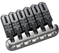 Schaller Hannes 6 Black Chrome Guitar Bridge